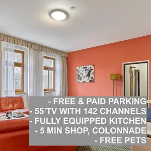 Excellent In Center 5 Min Walk From The Colonnade Apartament Karlowe Wary